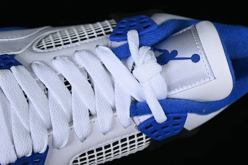 All categories Air Jordan Jordan series basketball shoes Air Jordan 4 GX foreign trade version Air Jordan 4 Retro AJ4 Joe 4 white and blue 308497-117